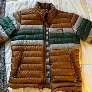 Patagonia Down Sweater Jacket (Beach Brown) - M